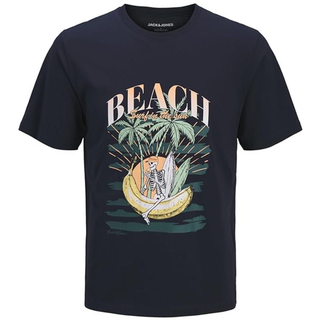J&J Teget Muška Majica JJKING TEE SS CREW NECK